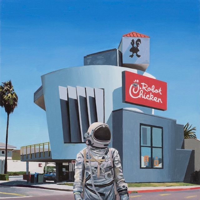 Самотній астронавт у покинутому світі - фото 223112