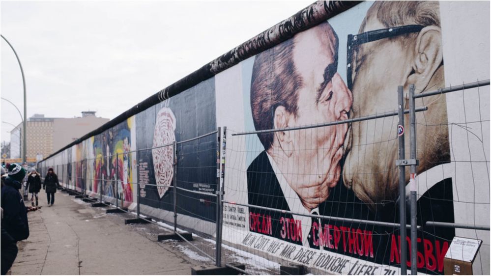 У Німеччині знайшли невідомий фрагмент Берлінського муру