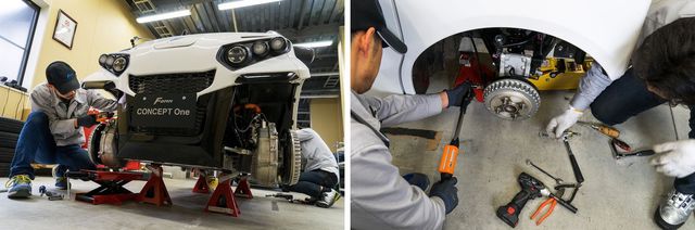 Японець створив електрокар, який може плавати - фото 221846