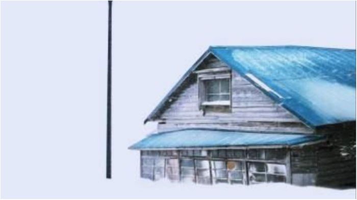 Краса природи засніжених японських міст