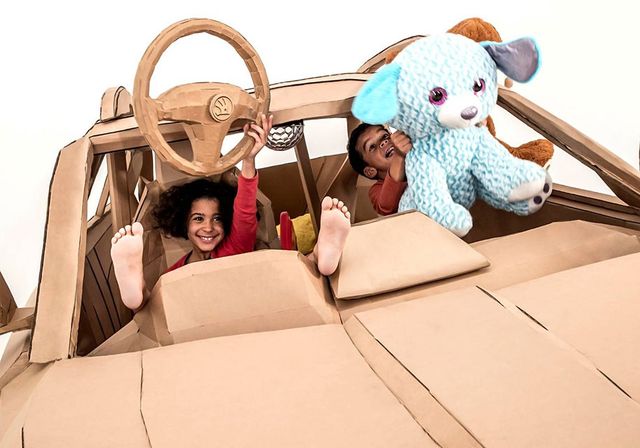 Skoda зробила картонний Karoq, який сподобається дітям - фото 220124