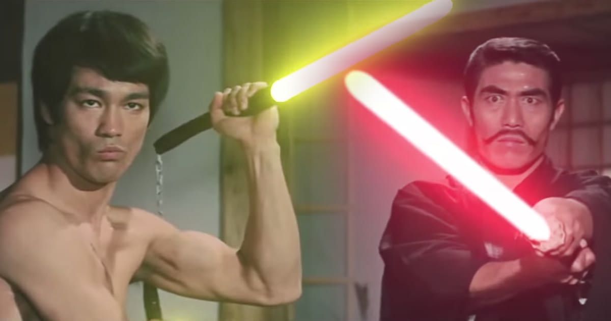 Якщо у фільм з Брюсом Лі додати світлові мечі - фото 1