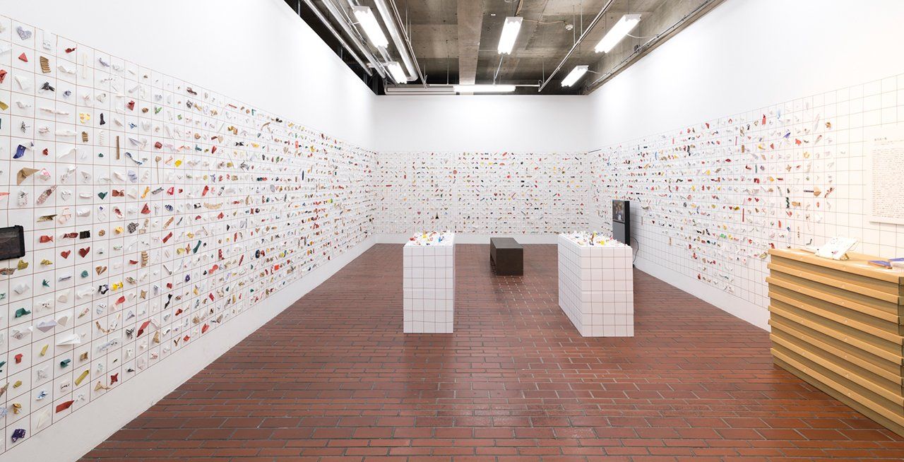 У Токіо відкрилася виставка оригамі з упаковок від паличок для їжі