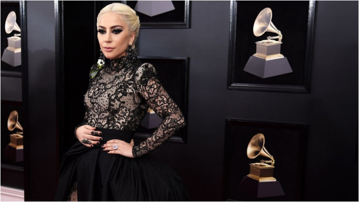 Леді Гага з'явилася на червоній доріжці в кутюрному платті - фото 1