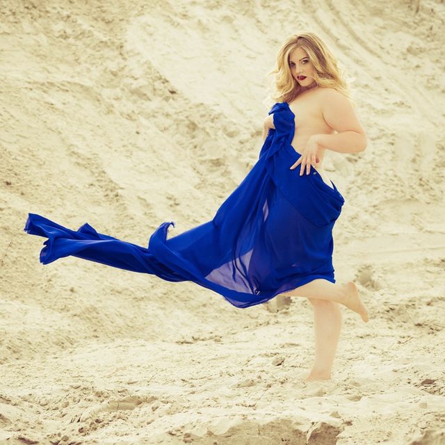 Перша українська модель plus size Марія Павлюк - фото 219378