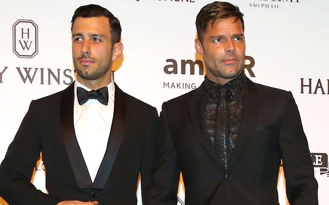 Рікі Мартін з бойфрендом - фото 222107