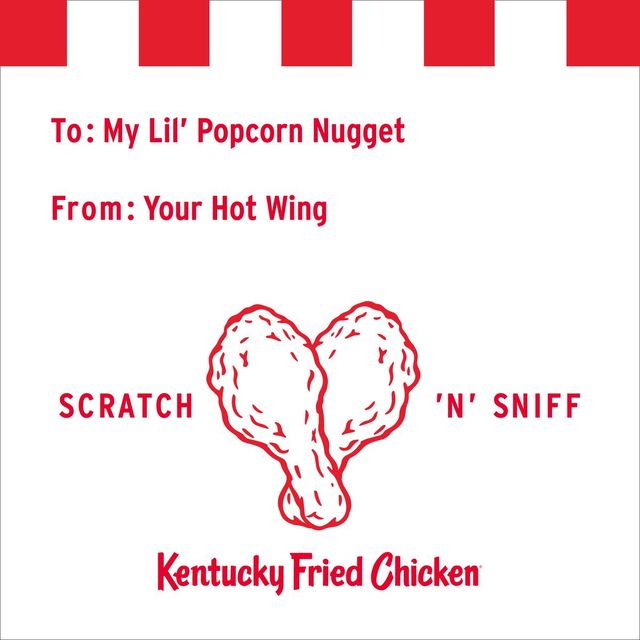 Із запахом курочки: відома мережа фастфуду створила ідеальні валентинки - фото 227514