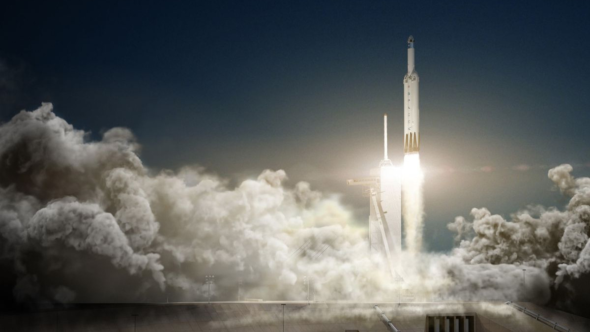Space X запустила ракету Falcon X з першим інтернет-супутником - фото 1