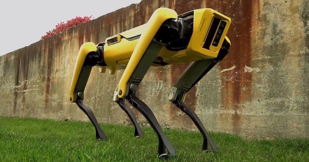 Робот-собака від Boston Dynamics навчився відкривати двері: відеофакт