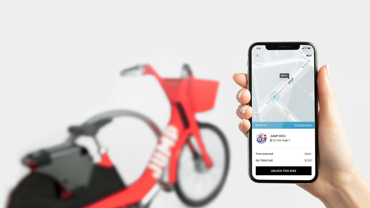 Uber запустив сервіс прокату електровелосипедів Uber Bike - фото 1