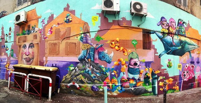 Street-Art & Graffs von Cours Julien - фото 229166