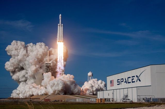 Запуск Falcon Heavy- фото 226056