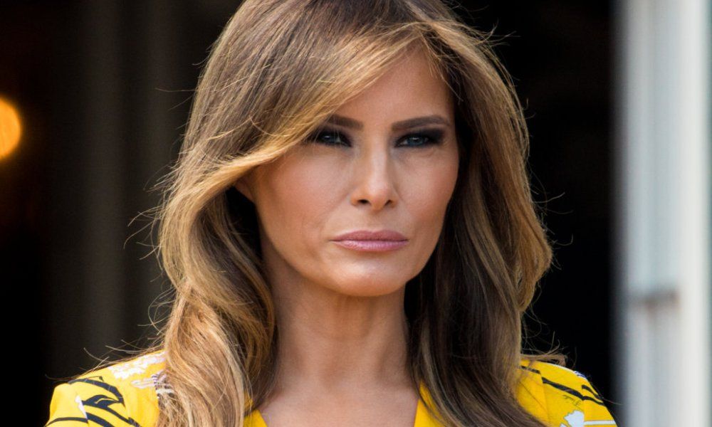 Меланія Трамп вразила яскравим вбранням - фото 1