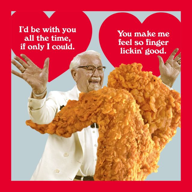 Із запахом курочки: відома мережа фастфуду створила ідеальні валентинки - фото 227517