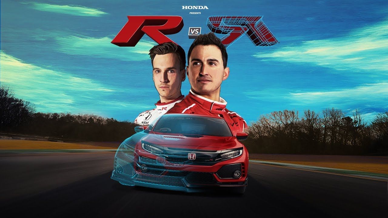 Honda влаштувала гонку між віртуальним і реальним автомобілем