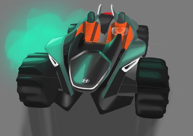 Hyundai готує нестандартний електромобіль - фото 228068