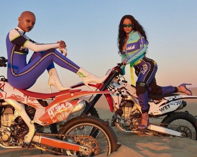 Rihanna знялася для рекламної кампанії Puma - фото 230660