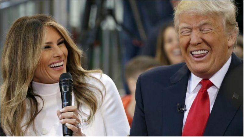 Дональд та Меланія Трамп посварилися на людях - фото 1