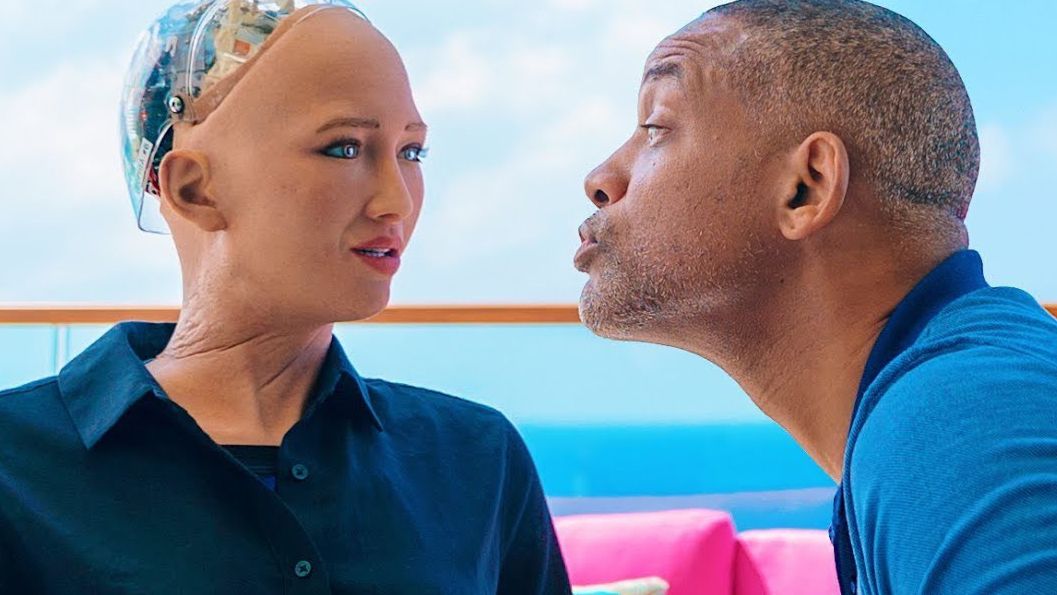 Френдзона? Робот Софія кумедно відшила Вілла Смітта