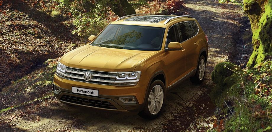 З'явилися фото нового кросовера Volkswagen Atlas