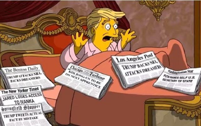 У Сімпсонах висміяли фобії Трампа
