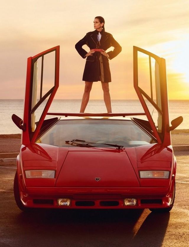 Сінді Кроуфорд з'явилася в фотосеті для глянцю - фото 231588