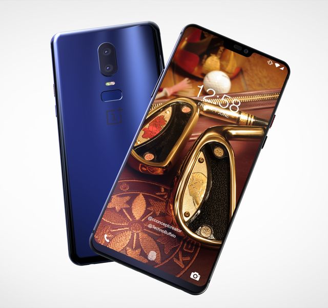 OnePlus 6 засвітився на якісних рендерах - фото 235580