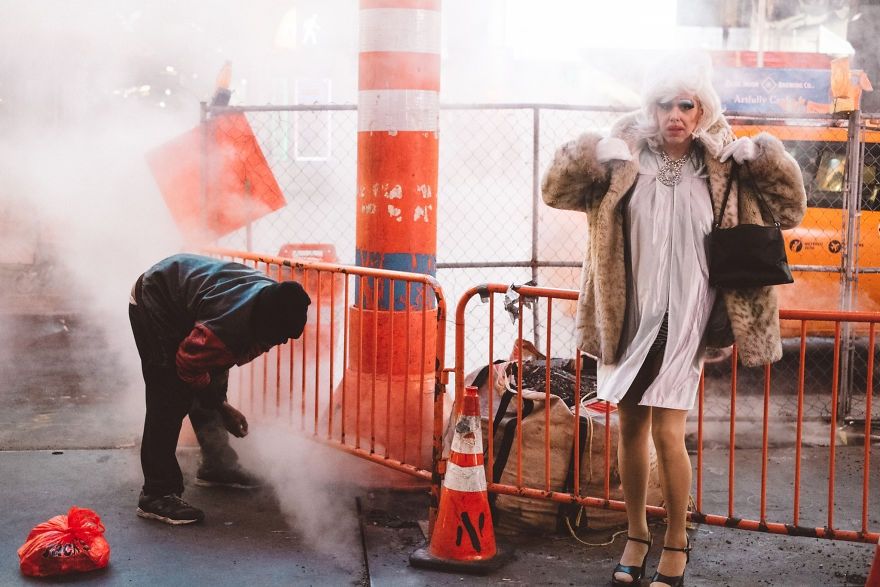 Вуличне життя у Нью-Йорку без прикрас: яскраві фото