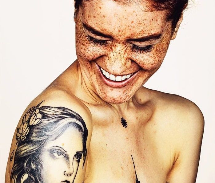 Фотограф показав унікальну красу людей з веснянками - фото 1