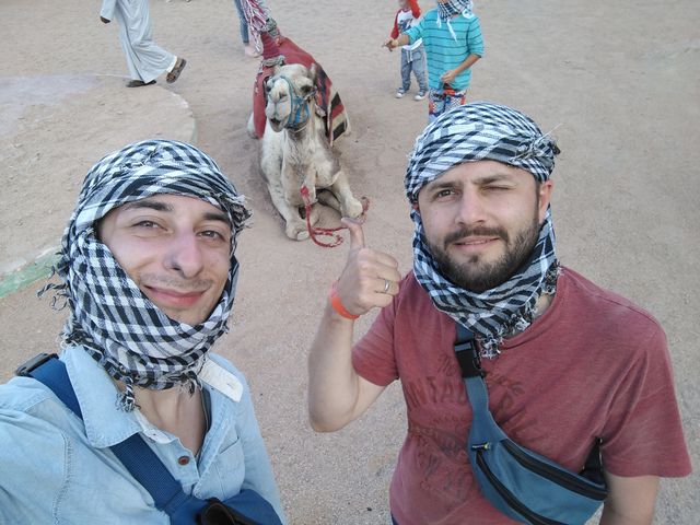 Поселення бедуїнів у пустелі - фото 233530