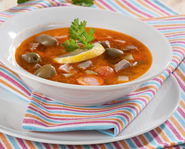 Рецепт солянки з грибами - фото 233624