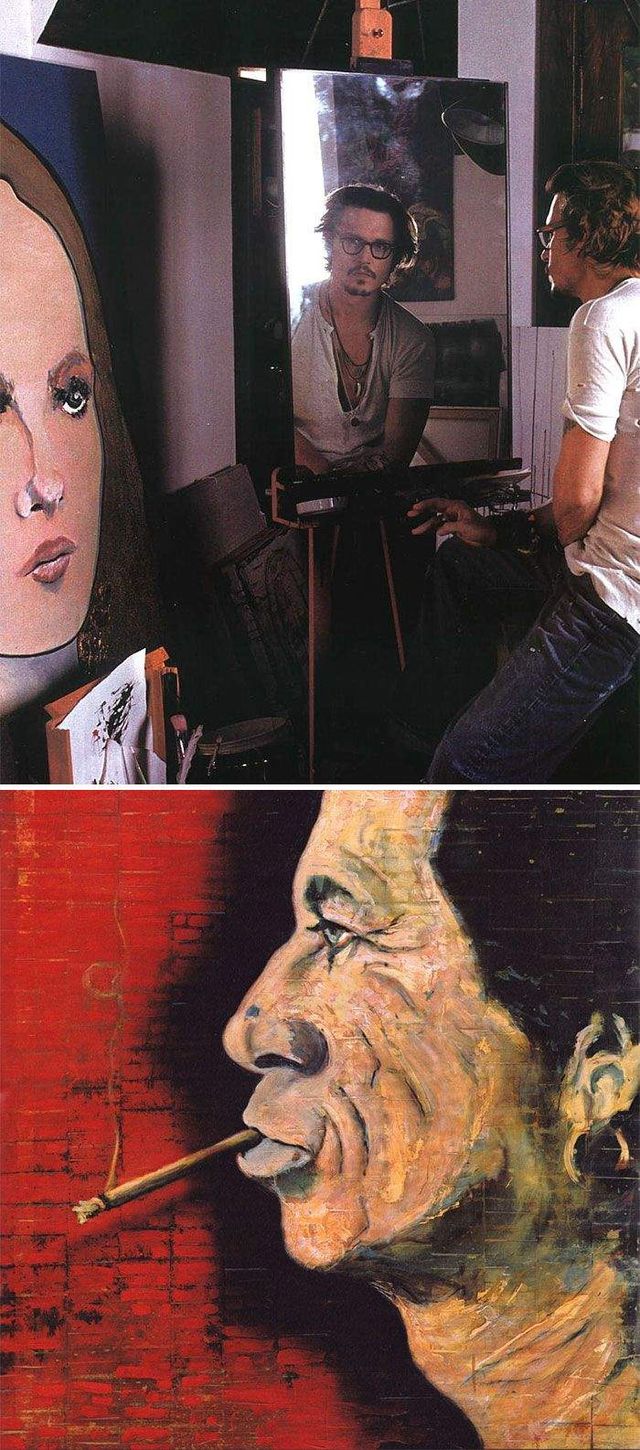 Талановиті в усьому: зірки, які прекрасно малюють- фото 233010