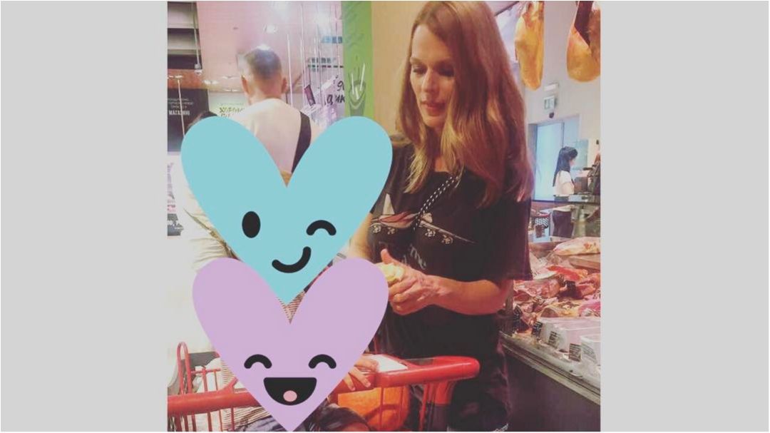 Оля Фреймут з сином - фото 1