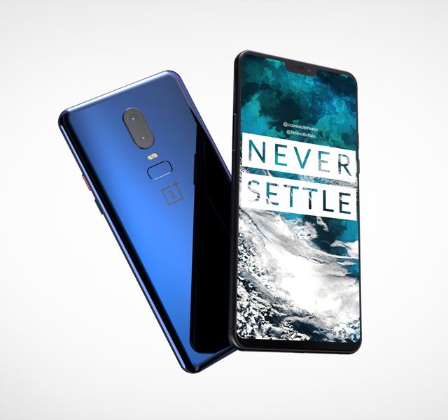 OnePlus 6 засвітився на якісних рендерах - фото 235579