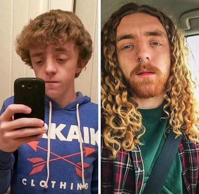 Новий флешмоб: люди показують, як вони змінилися за 6 років- фото 234787