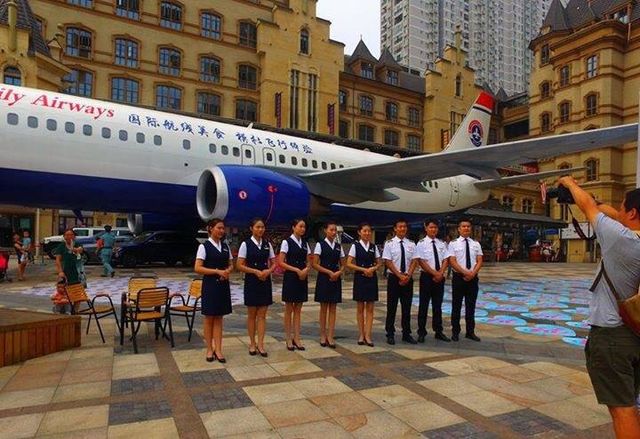 У Китаї Боїнг перетворили в ресторан - фото 235193