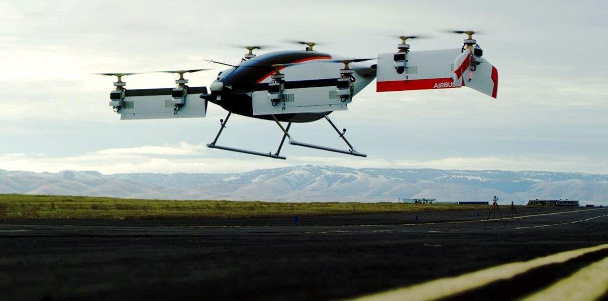 Airbus показав відео першого польоту свого безпілотного таксі