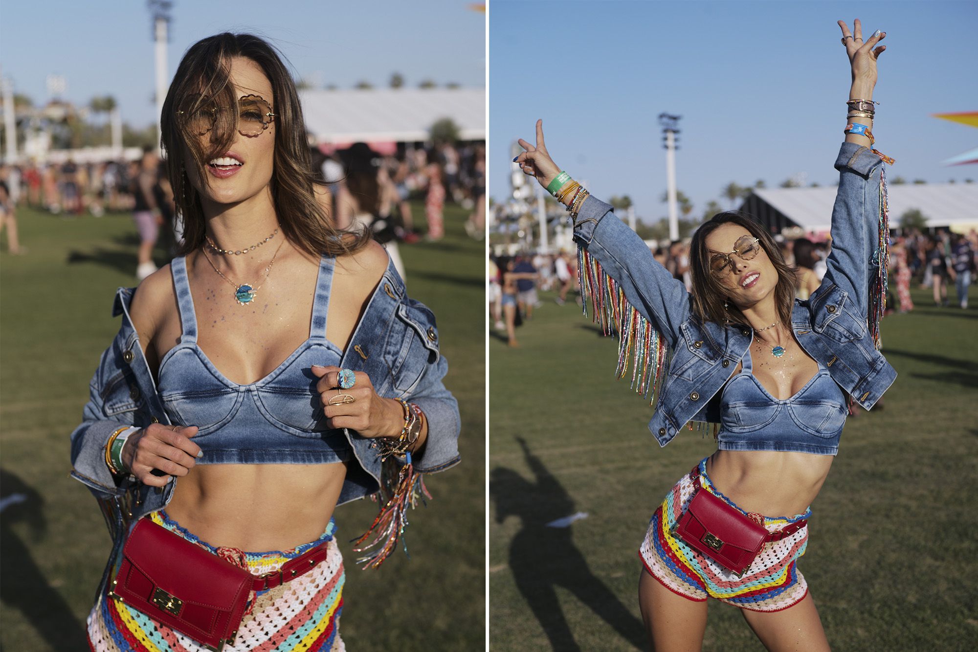 Алессандра Амброзіо підкорила своїм образом на Coachella