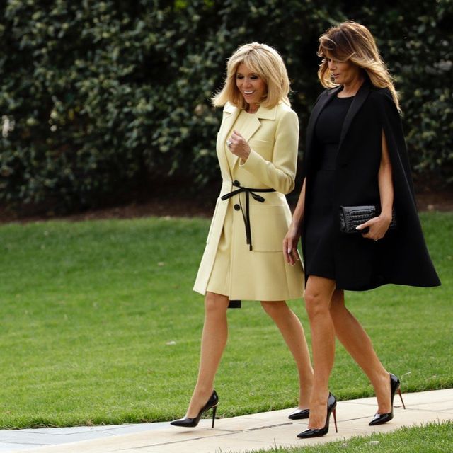 Дружина Макрона чесно розповіла про життя Меланії Трамп- фото 244071