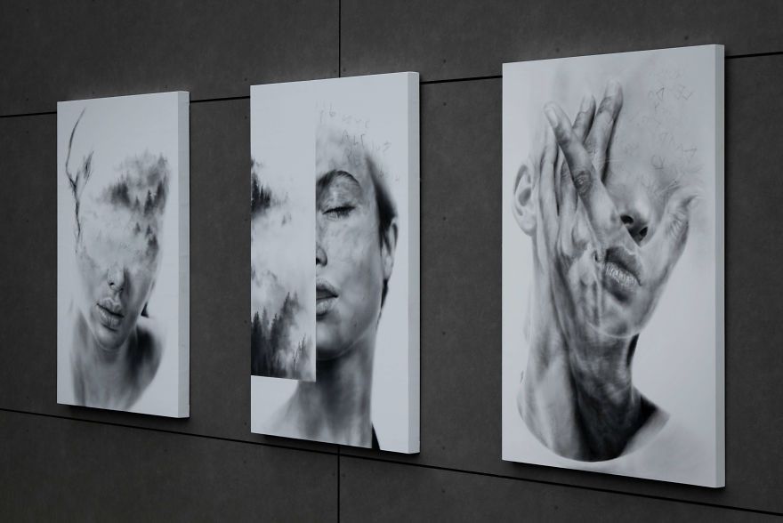 Молодий художник створює такі образи, від яких перевертається світ