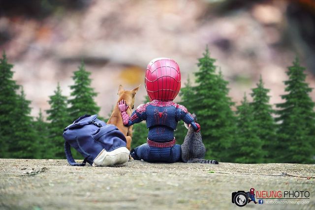 Як виглядають вихідні Людини-павука: кумедні фото - фото 243472