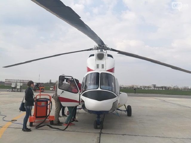 Український вертоліт здійснив свій перший політ: відеофакт