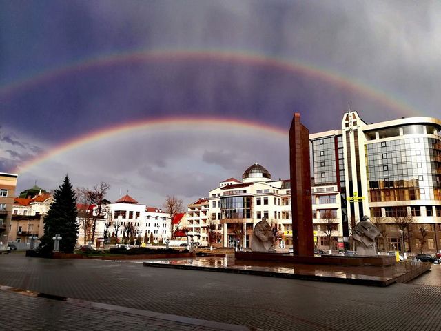 Івано-Франківськ після грози: чарівні фото - фото 239262