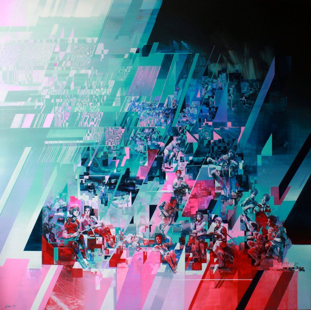 Складні вуличні картини талановитого художника, від яких перехоплює дух - фото 1