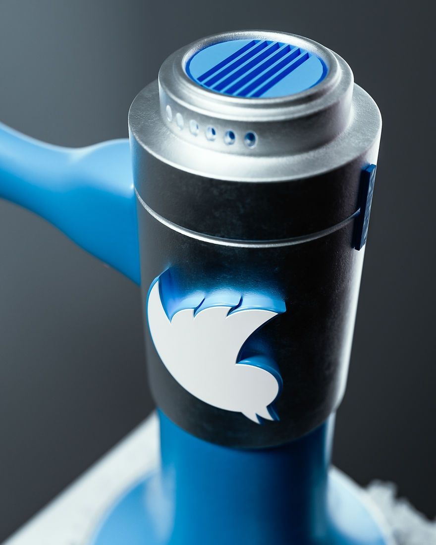 Метафоричні скульптури популярних соцмереж, які змушують задуматись - фото 1