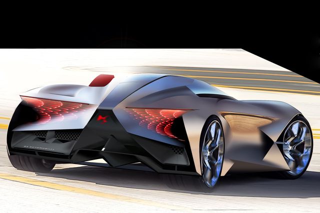 Французи створили асиметричний спорткар майбутнього - фото 243524