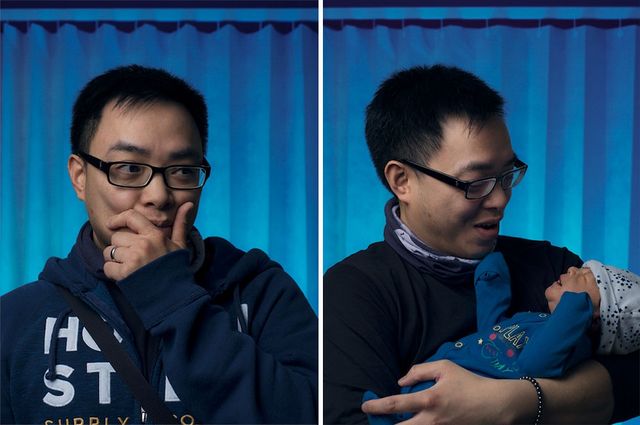 Фотограф показав, як змінюються чоловіки до і після батьківства - фото 241275