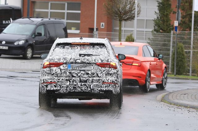 Audi вивела на тести спортивний кросовер SQ3 - фото 239453