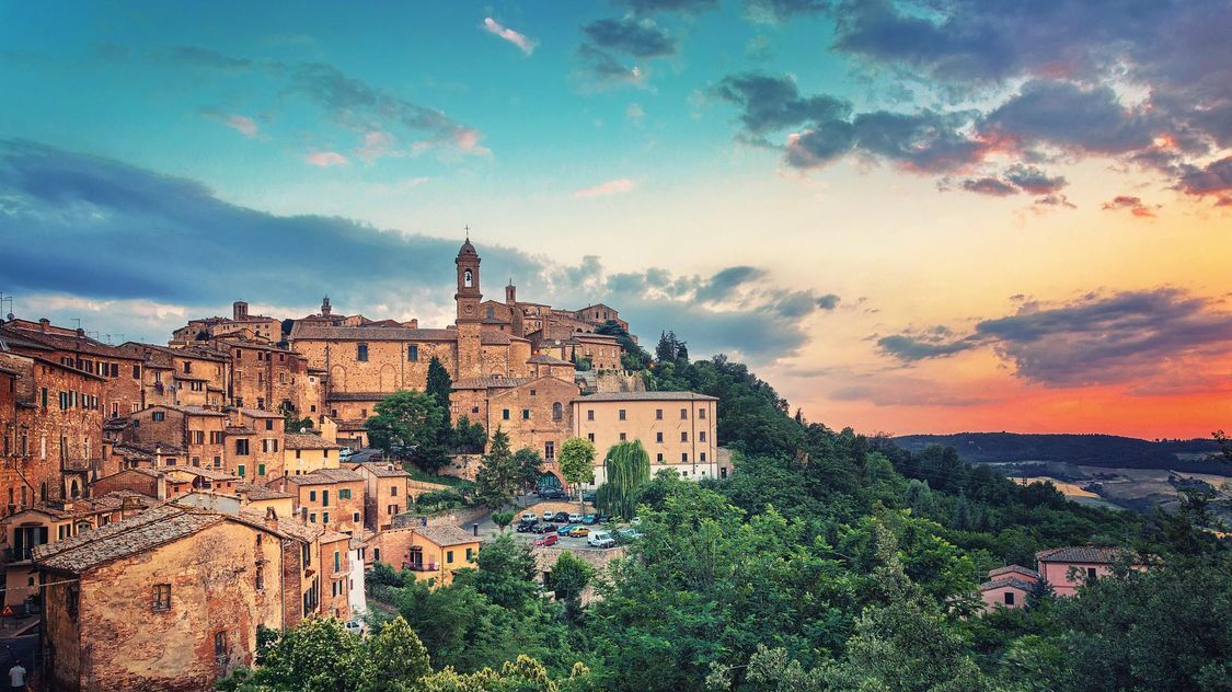 Монтепунчіано вважається найпівденнішим місцем Тоскани - фото 1