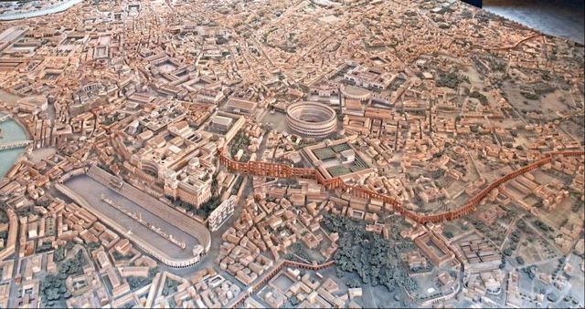 Як виглядає найточніша модель Стародавнього Риму: яскраві фото - фото 239960